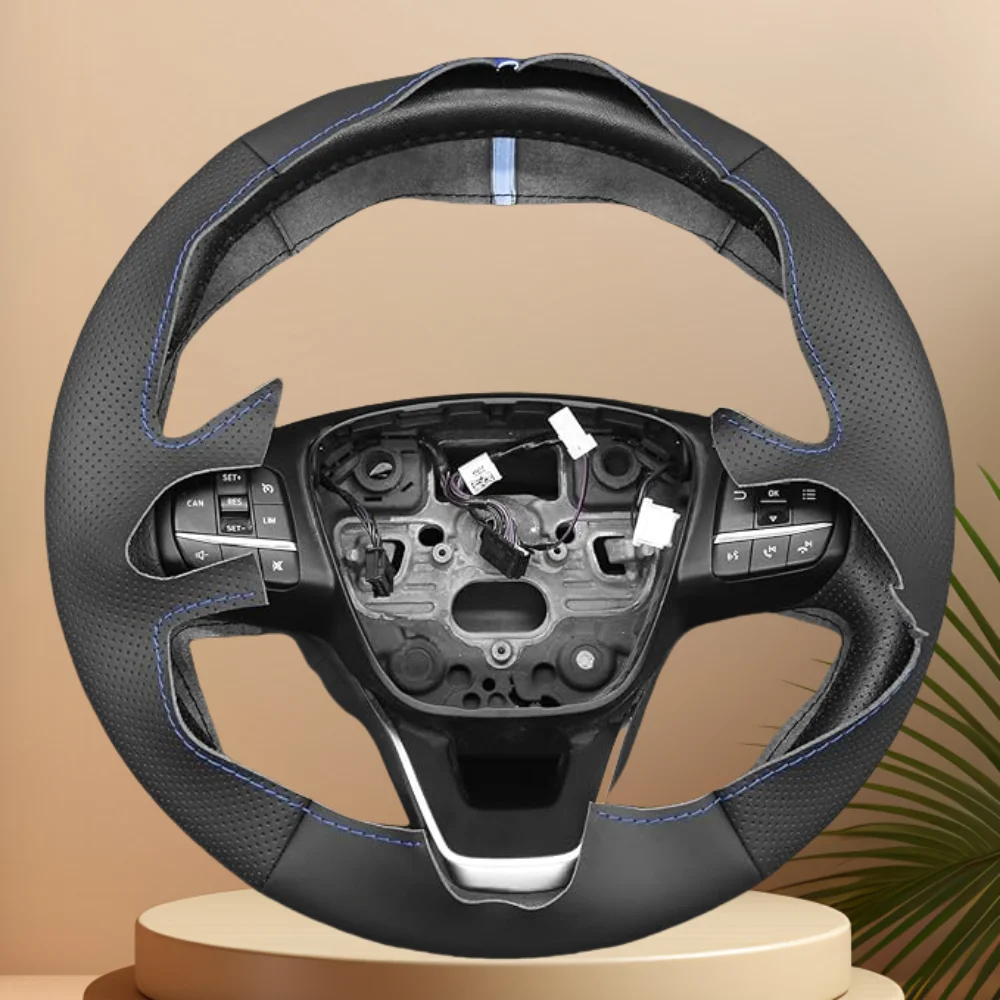 

Чехол на рулевое колесо искусственная кожа для Ford Bronco e-Transit Sport Escape Maverick Transit 2020-2024 Аксессуары для плетеного чехла