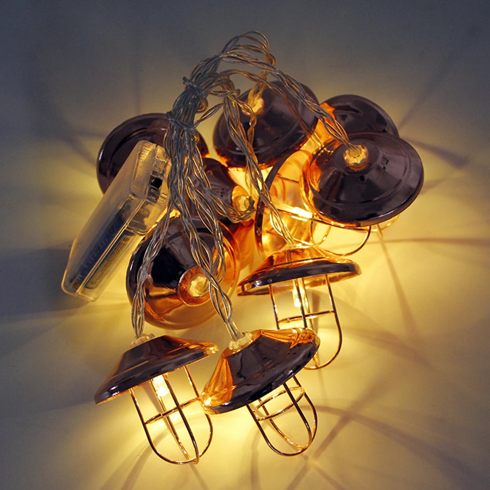 

String Lights 10 Lamps Camping LED Light 6.6ft String Lights Battery Operated String Lights Indoor Outdoor Decoration Camping