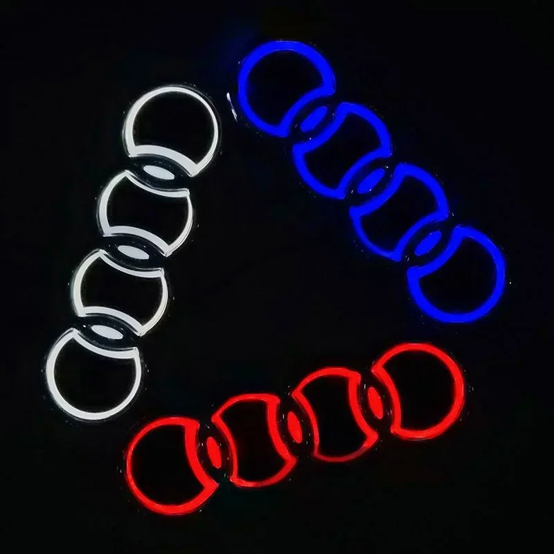 AUDI 5D переоборудованная светодиодная лампа автомобиля на передней решетке с