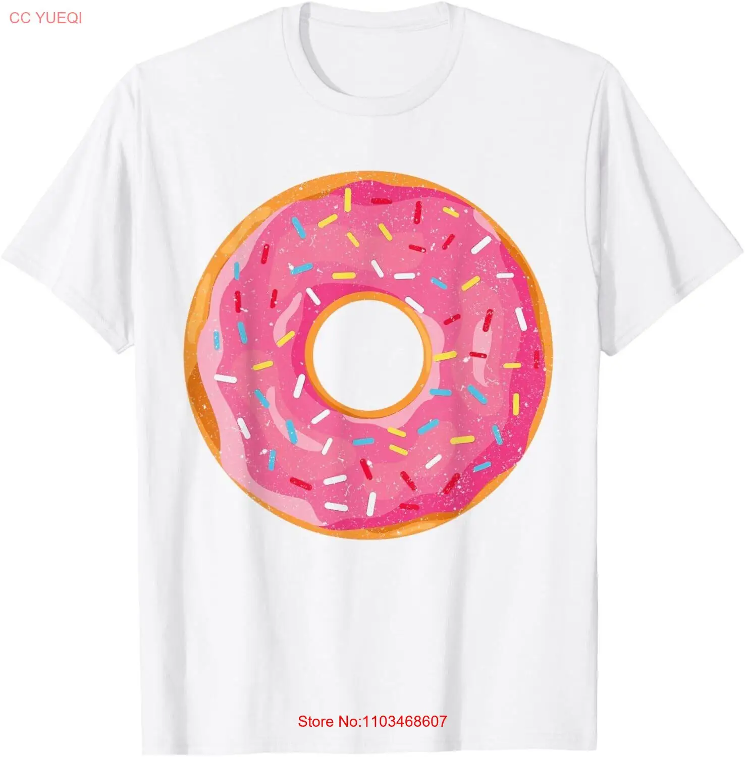 Пончик костюм пончика для Хэллоуина подарок футболка унисекс