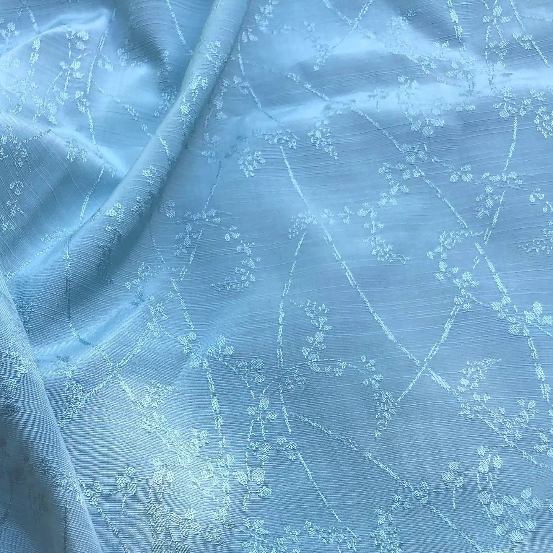 Бамбуковая жаккардовая ткань для платья 3/5/10 м