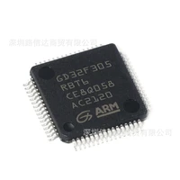 1pcslote gd32f305rbt6 single chip mcu arm32 bit microcontroller ic chip lqfp 64 new original