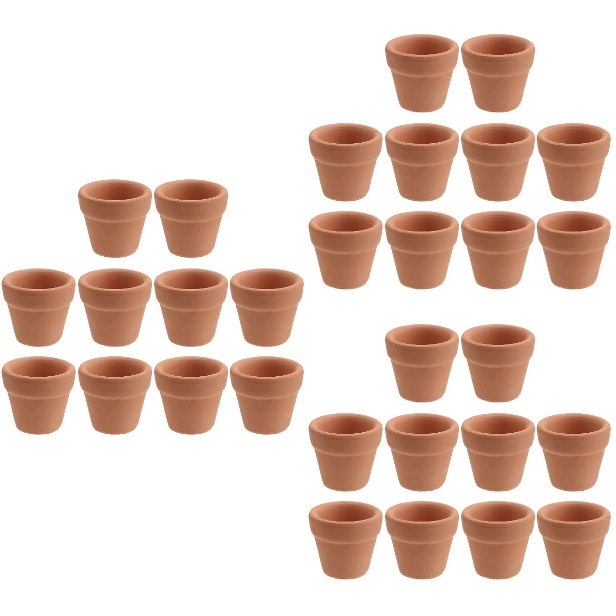 

Pots Plantsterracotta Succulent Small Clay Pot Mini Ceramics Flower Tiny Miniature Micro