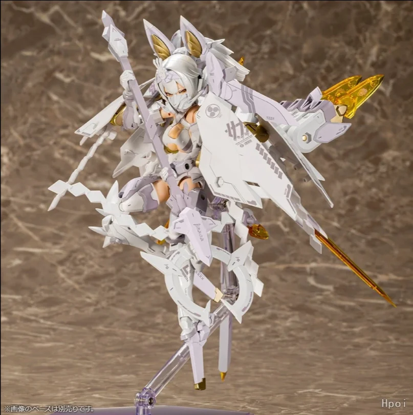 Фото Коллекционная фигурка KOTOBUKIYA Goddess Device Choura Tamamo-mae: Золотистый ретривер с белой мордой, масштаб 1:1, модель, игрушка, подарок №5