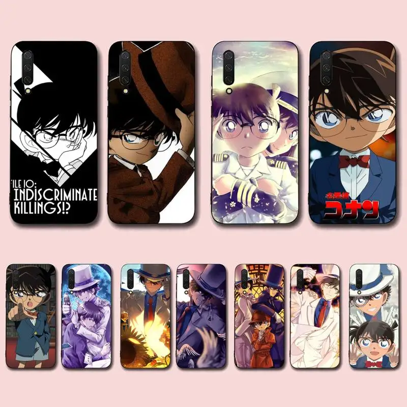 

Detective Conan Phone Case for Xiaomi mi 5 6 8 9 10 lite pro SE Mix 2s 3 F1 Max2 3
