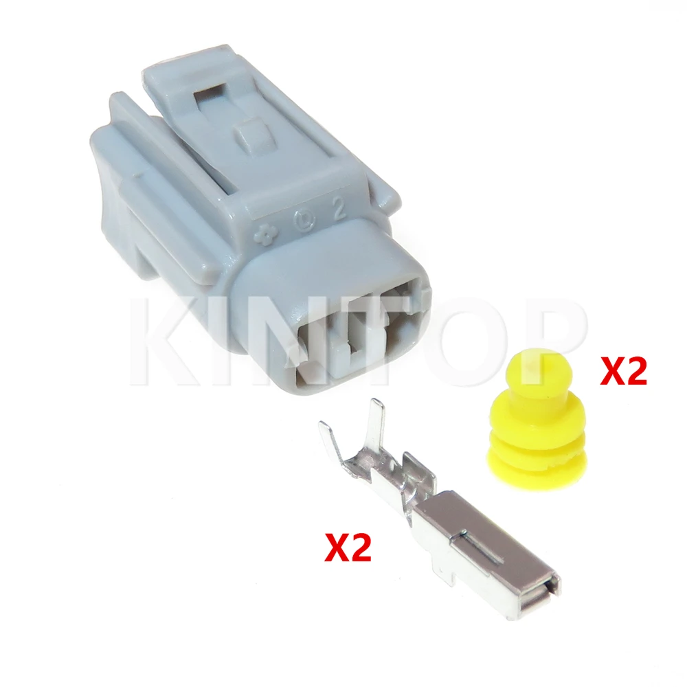 

1 комплект, 2 контакта, автомобильный пластиковый корпус, разъемы, автомобильный водонепроницаемый разъем с проводами 6189-0493 90980-11207 11003 для Toyota
