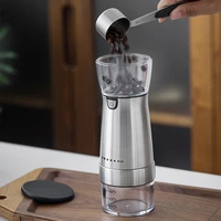 coffee electric grinder usb charging high capacity ceramic grinding core 5 coffee electric grinder for coffee beans dropshipping