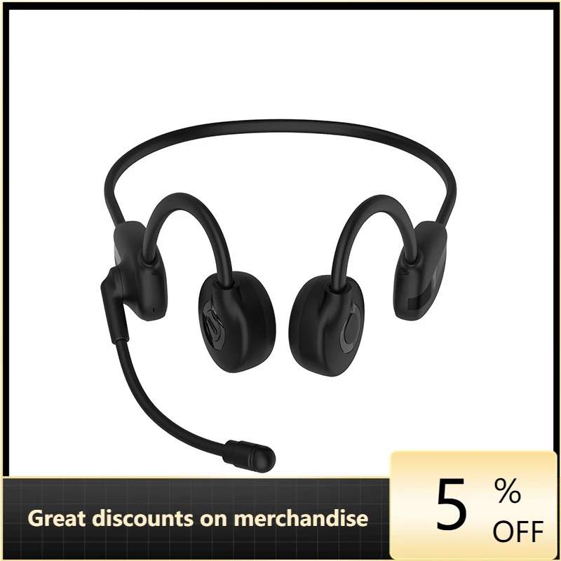 

BH628 Wireless Bluetooth BT 5.3 Bone Conduction Headphones Outdoor Sports Running Cycling Waterproof Earphone Microphone Headset