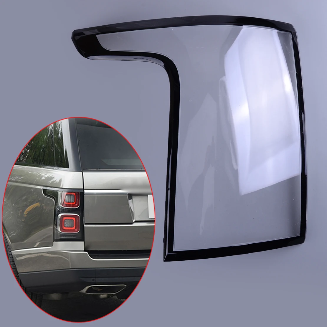 

Rear Tail Light Lamp Cover Lens Shell Left Fit for Land Rover Range Rover Vogue MK4 L405 2018 2019 2020 2021 Plastic