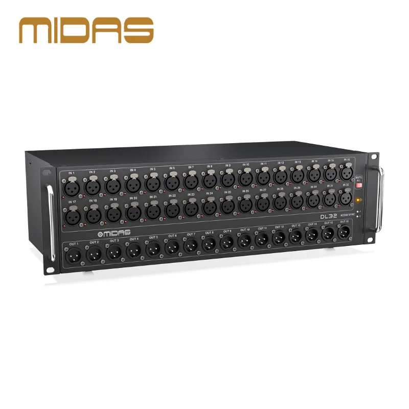 Цифровой микшер Midas DL32 профессиональный дизайн 32-микА аудиосистема с