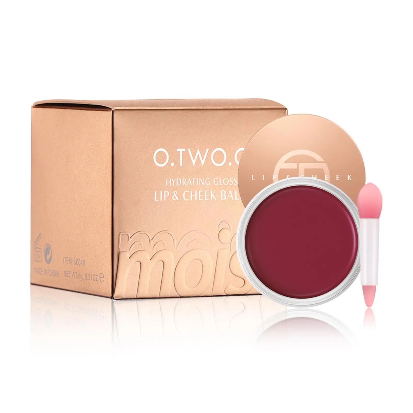 

1pcs Watery Glossy Lip And Cheek Honey Lipstick Watery Plump Lip Gloss Mirror Lip Lipstick Glaze Water P1s7