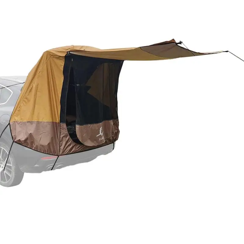

Автомобильный багажник, утолщенная палатка, тент для внедорожника малого и среднего размера, тент для задней двери, непромокаемая палатка для самостоятельного вождения, туристического барбекю, водонепроницаемая, 3000 мм