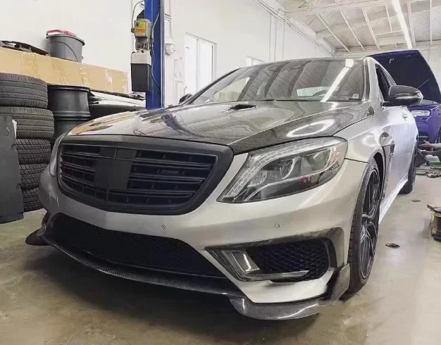 Новинка! MS для Mercedes-Benz W222 S-Class S350 S550 S450 S63 2014-2020 Настоящее Кованое углеродное