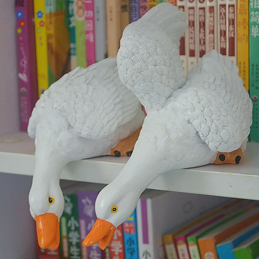 1 пара статуэтка утки для украшения сада