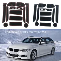 For BMW 3 Series F30 F31 F34 320 328 M3 2012-2018 Car Styling Accessories Door Groove Mat Non-slip Interior Rubber Mat Sticker