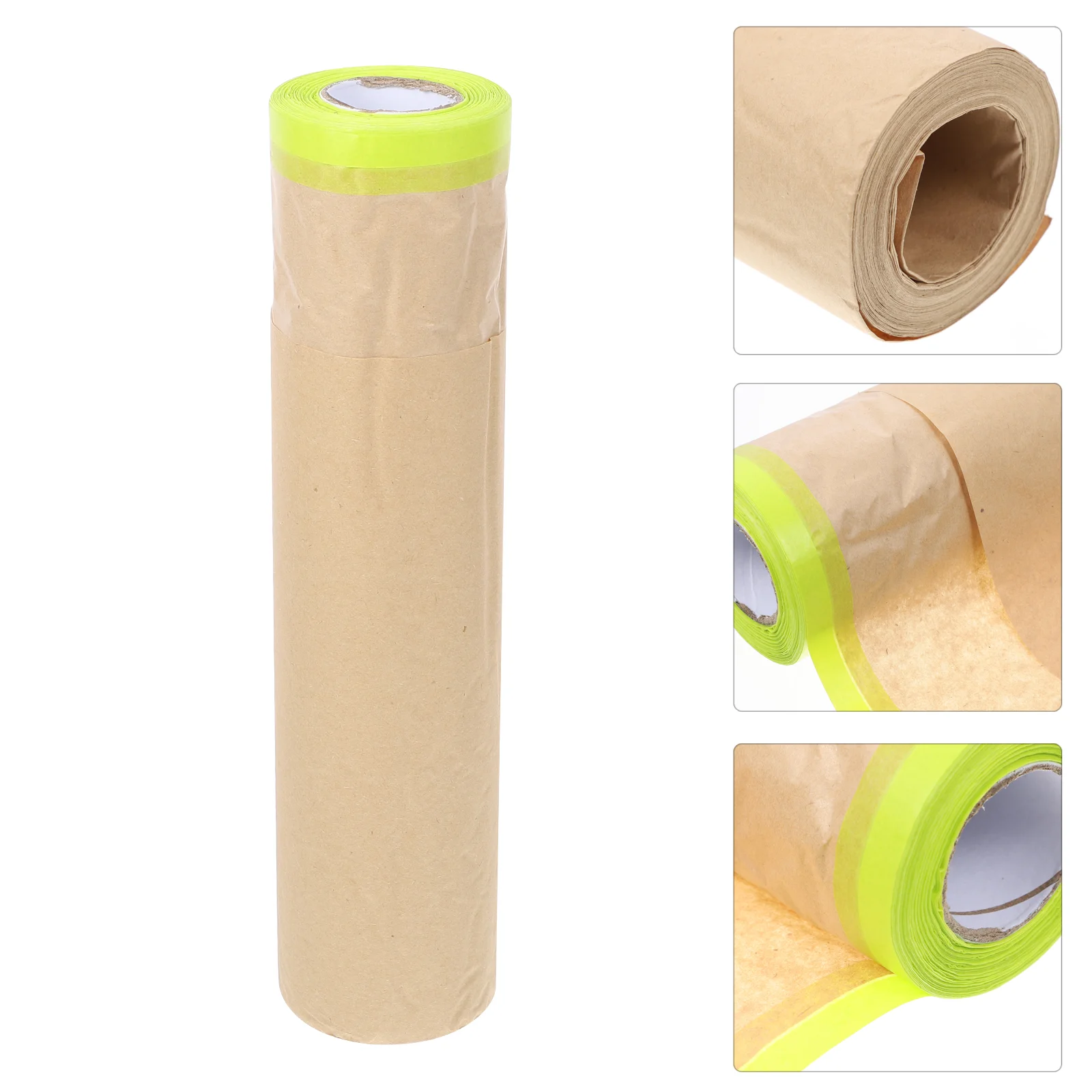 

1 Roll Painting Masking Paper Protective Furniture Car Covering Masking Paper