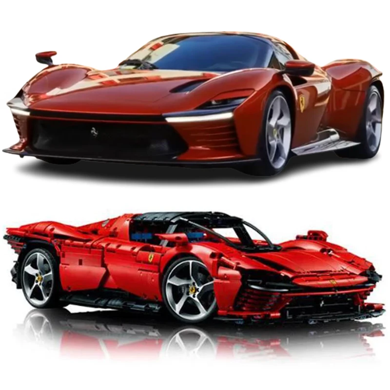 

In stock 42143 Supercar 3778 Pcs sports version Ferriaried Daytona SP3 Model Building Block Toy For Boy Birthday Birthday Gifts