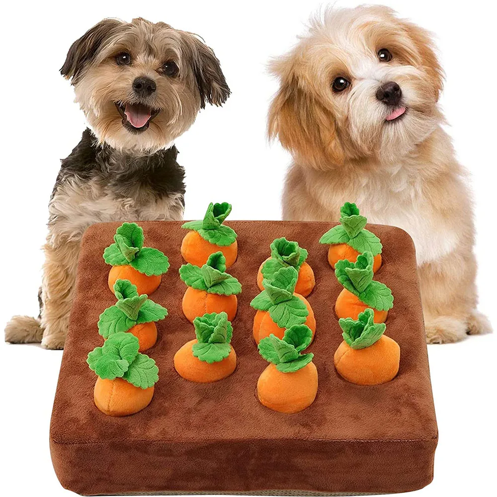 

Искусственная морковка, искусственная плюшевая игрушка-пазл, коврик для кормления, коврик для снятия стресса с домашних животных, коврик дл...