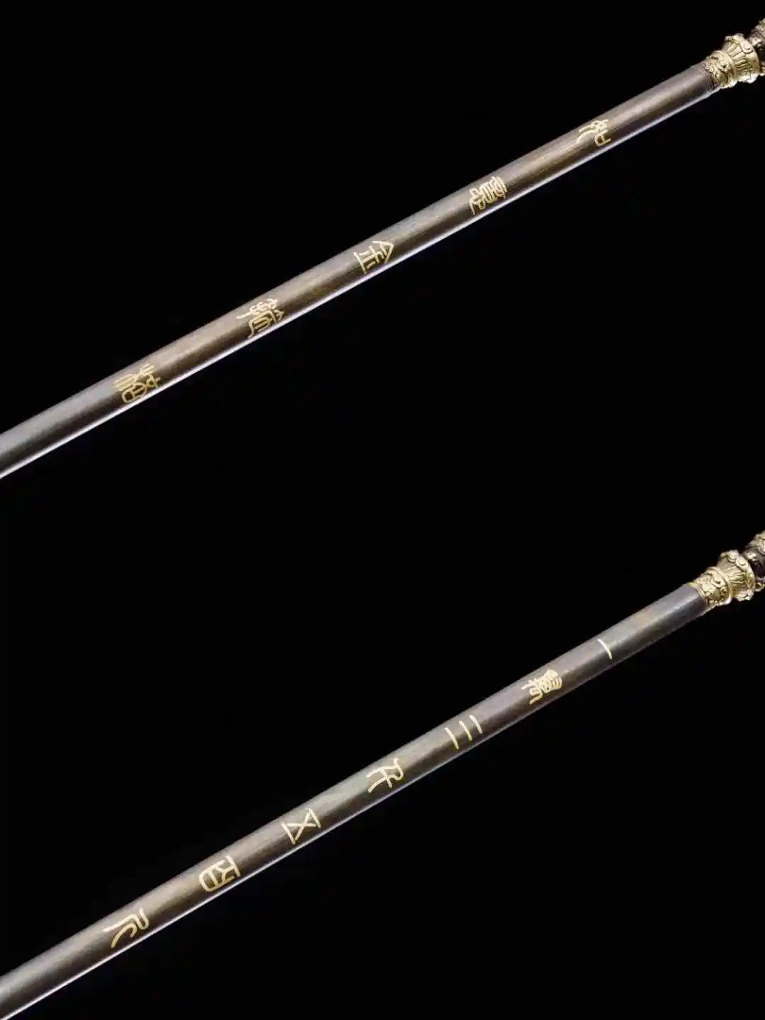 56 см Полный Латунь Медь Черный миф Wukong Ru Yi Jin Gu Bang Золотое кольцо Stick оружие от