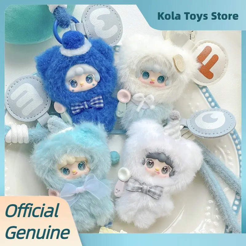 Фото НОВИНКА: Игрушки-сюрпризы Yooki Take A Bite Of Bear Mini Vinyl Plush Blind Box – милые кавайные куклы-брелоки для сумок, подарок для девочек №3