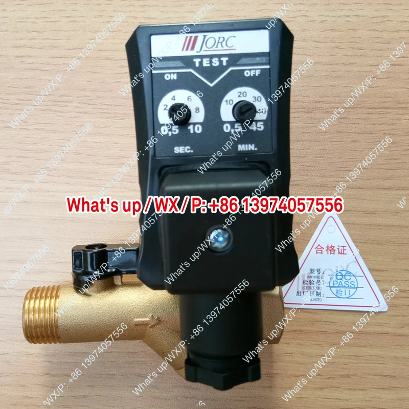 Фото Оригинальный электронный дренажный клапан JORC MIC-A MIC-B для компрессоров, осушителей воздуха и ресиверов. №2