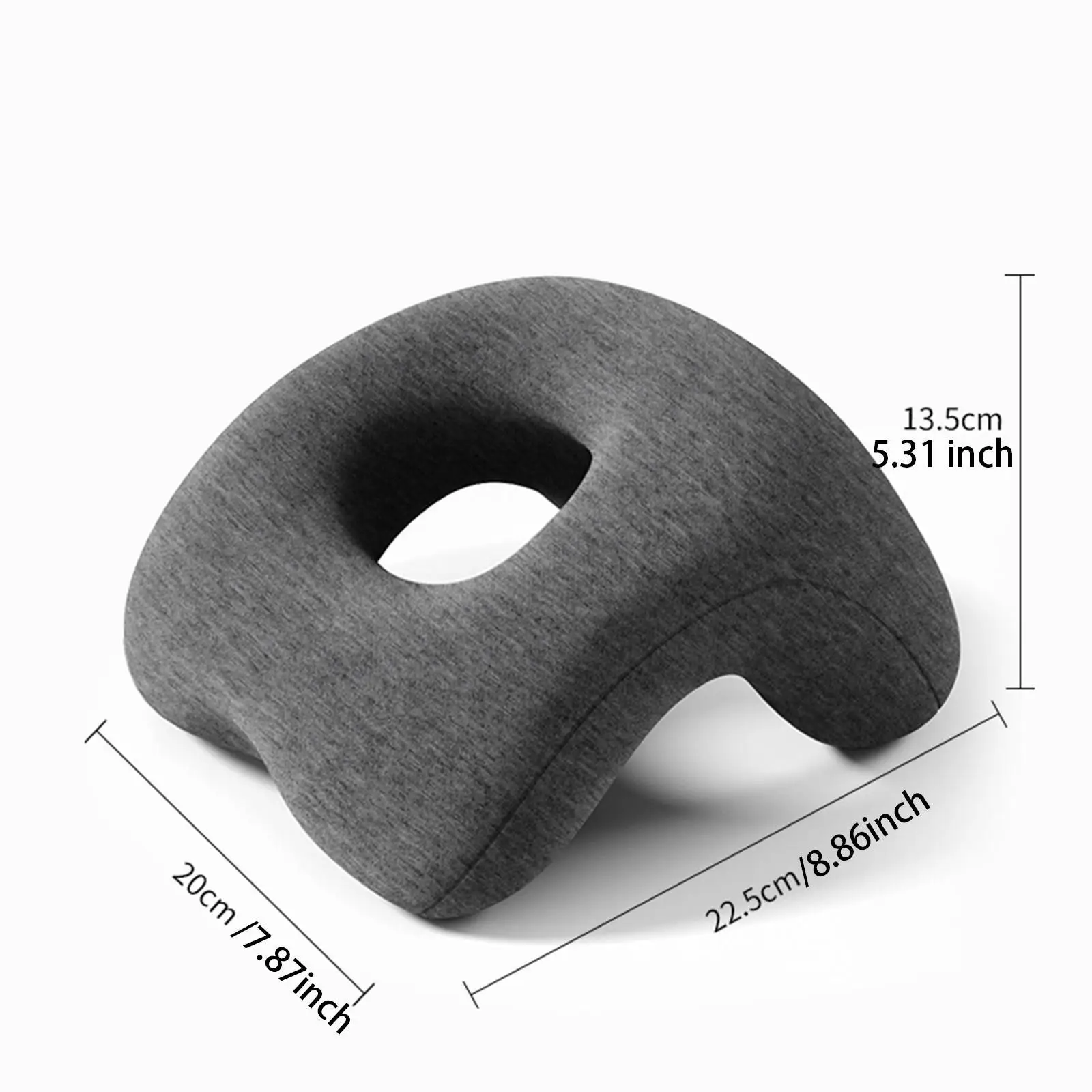 Подушка для сна удобное устройство подушка лица дизайн на молнии легкий