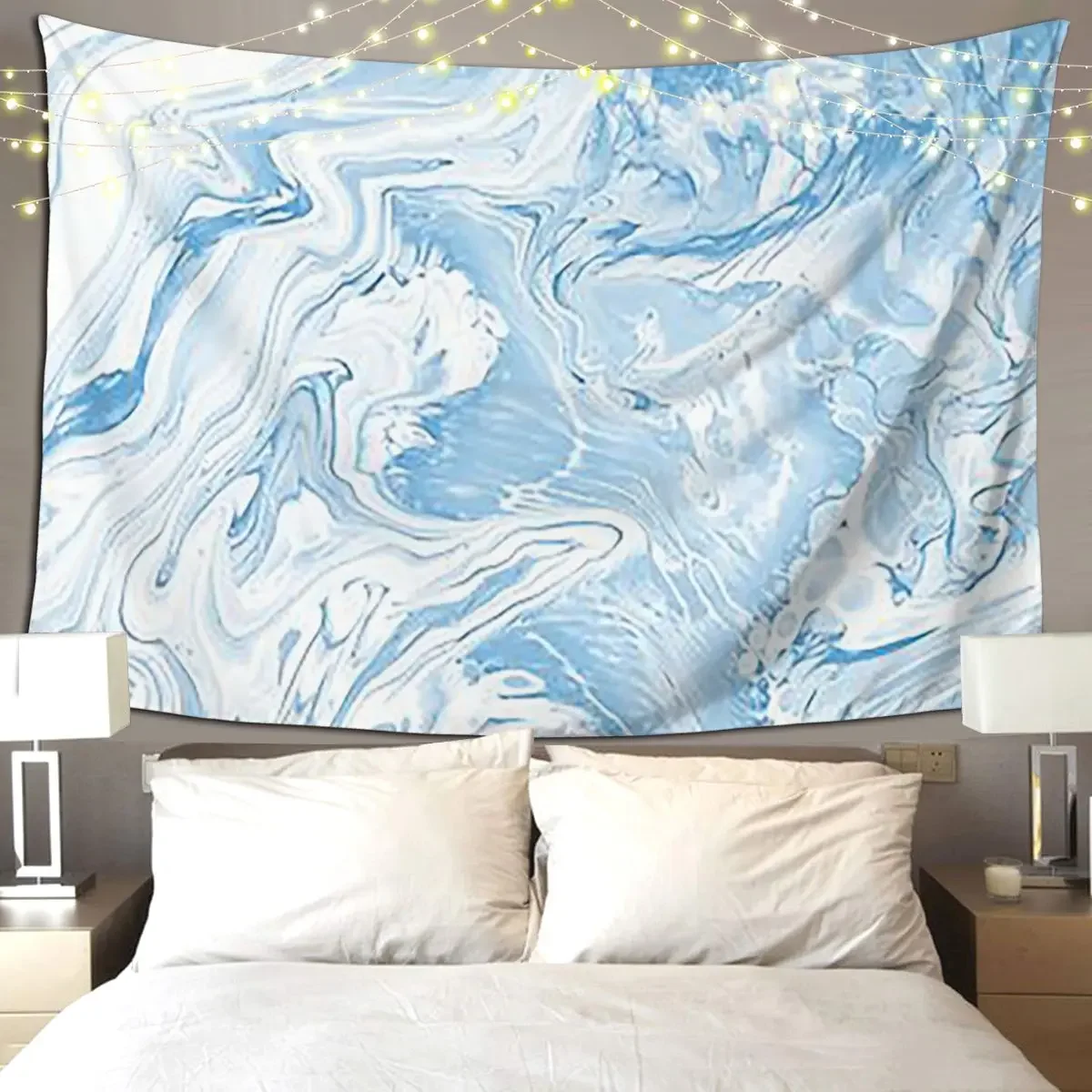 Настенная подвеска в виде пасмурного неба стиле хиппи домашний декор гобелены