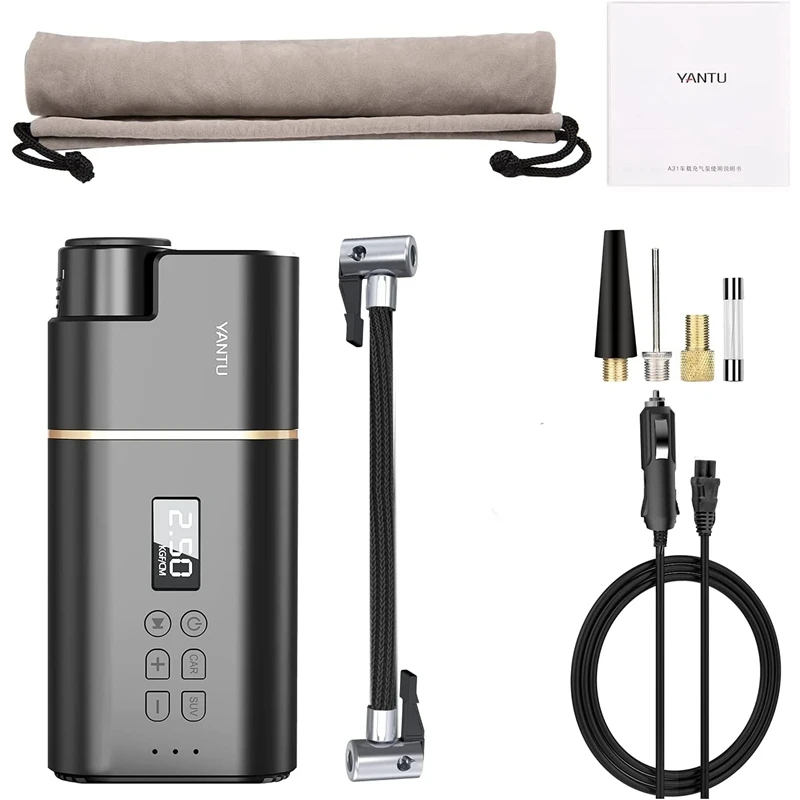 YANTU 150 фунтов на квадратный дюйм портативный электрический воздушный компрессор