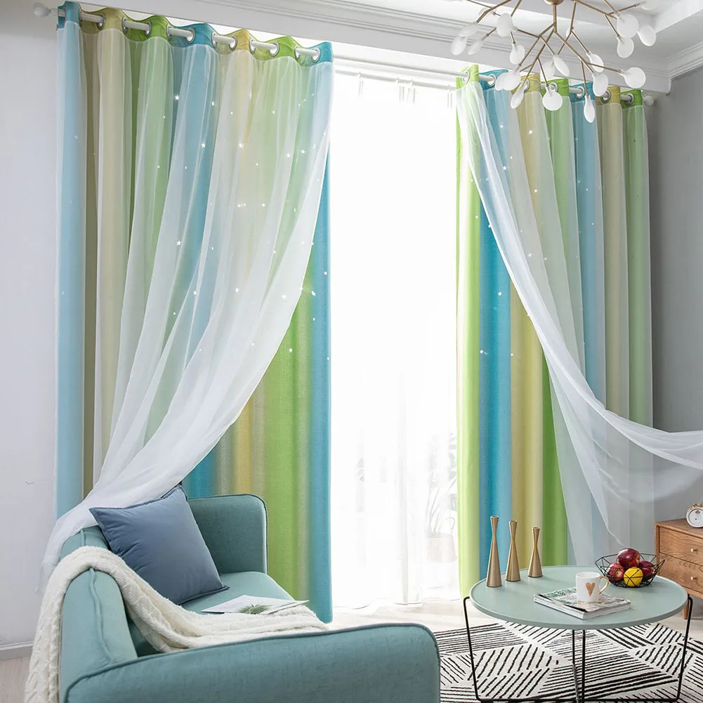 

1pc Sheer Curtain Tulle Mesh Shutter Screening Yarn Voile Polyester 100x130cm Casement Rod Pocket Top Home Decoration