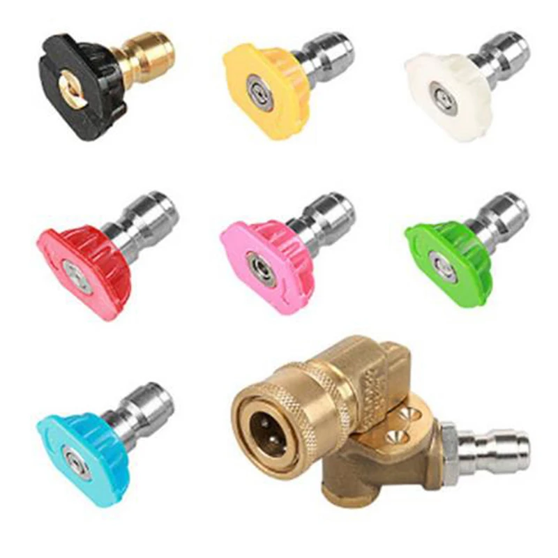 

Quick Connector Car Cleaning Car Pressure Washer Accessory Turbo Nozzles Sprayer