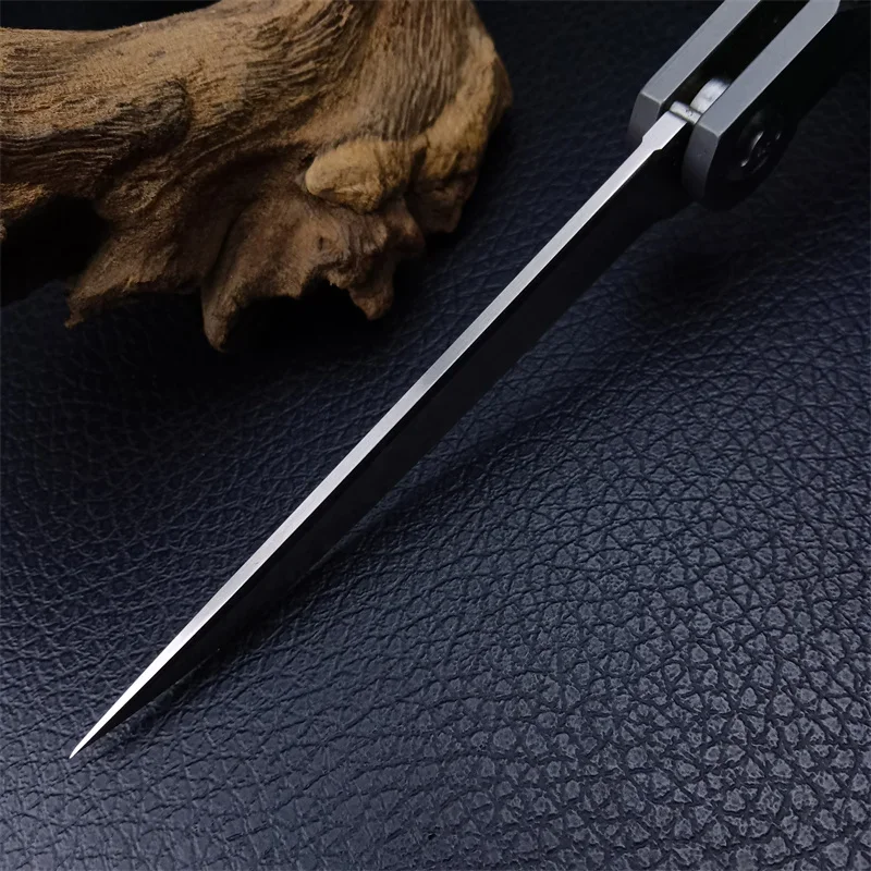 Открытый механический карманный нож 7Cr13Mov стальное лезвие открытый тактический