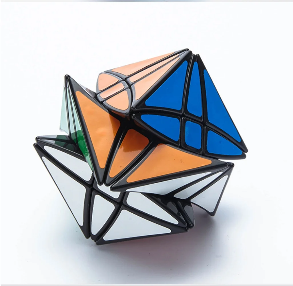 Цветок Lanlan Rex уникальная форма 8-шестиугольный куб волшебный куб-головоломка
