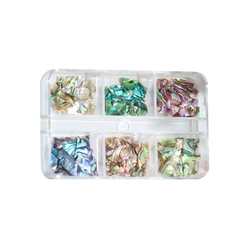 RXJC 6 цветов 3D асимметричный дизайн ногтей морские ломтики, красочный дизайн ногтей для ракушки УФ гель хлопья Русалка ногтей RXJC 6 цветов 3D асимметричный дизайн ногтей морские ломтики, красочный дизайн ногтей для ракушки УФ гель хлопья Русалка ногтей