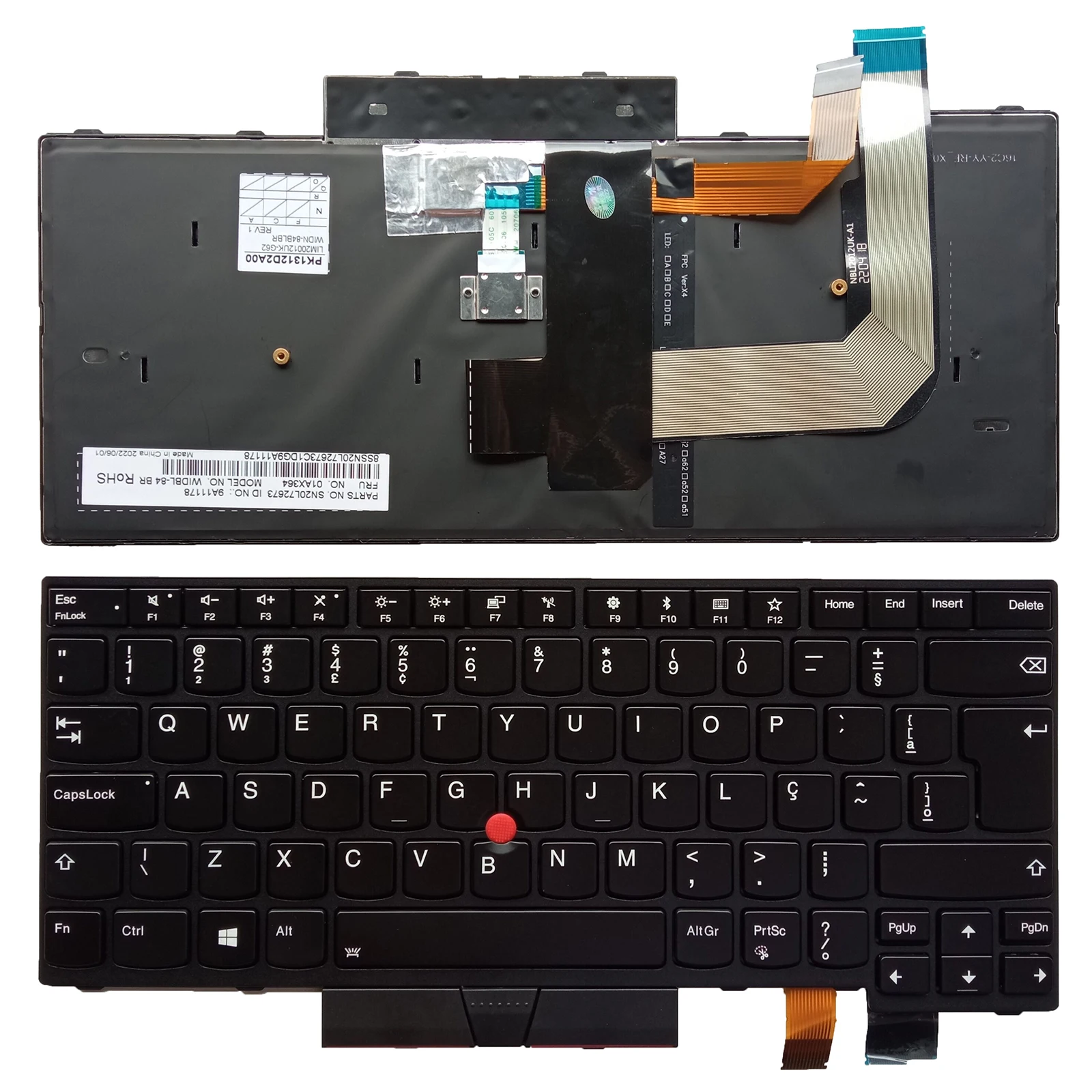

Распродажа, новая клавиатура BR Brazi Shen Zhen для ноутбука Lenovo Thinkpad T470 T480 20HD 20HE 20JM 20JN, клавиатура с подсветкой