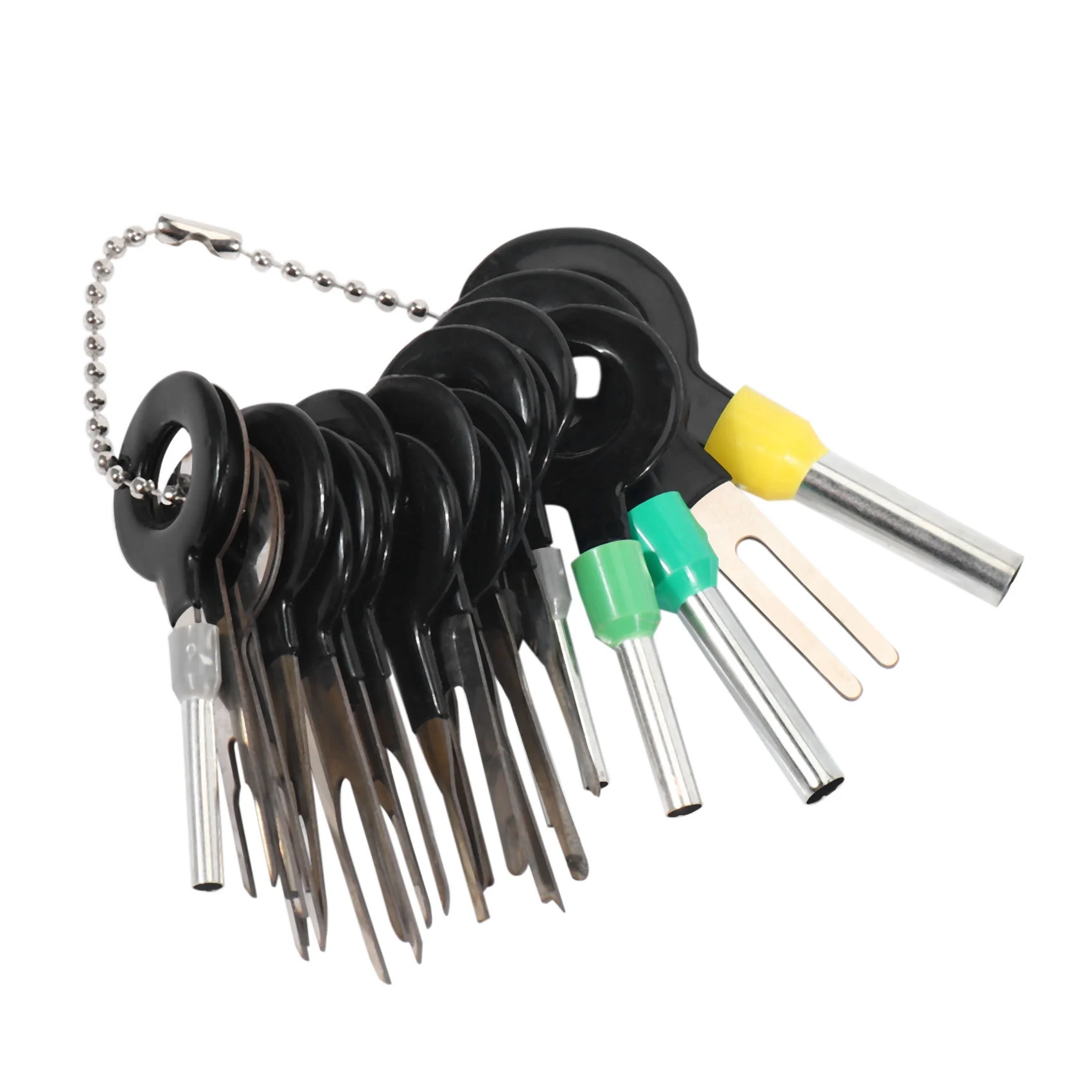 

Набор ключей для удаления клемм, комплект инструментов для автомобиля, экстрактор контактов обжимных соединителей, для ремонта автомобиля, 21 шт.