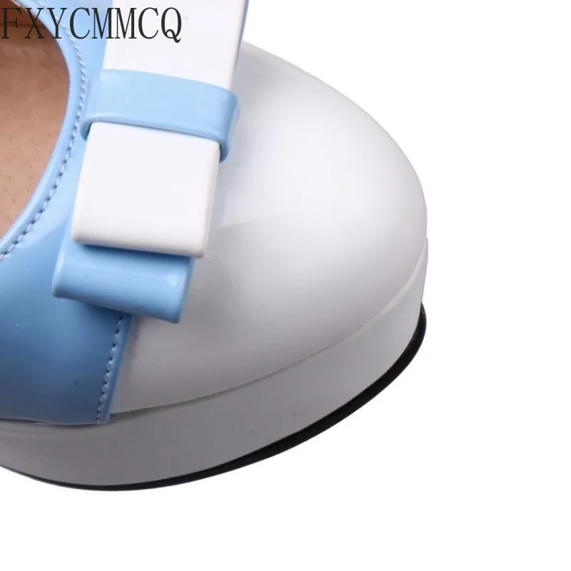 FXYCMMCQ 2022 Popular Women's High Heels Fashion Comfortable Sweet Bow Women's Shoes X2158