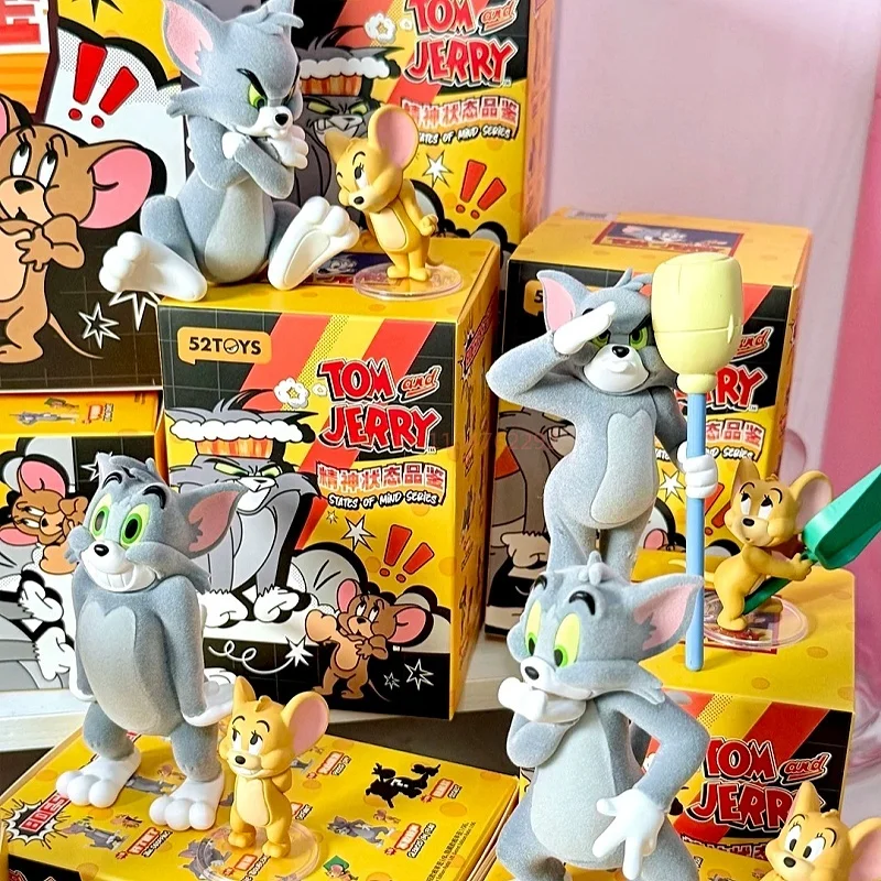 Фигурка 52toys Том и Джерри из серии Blind Box: «Состояния духа» – Забавное украшение для рабочего стола и офиса, коллекция для офисных работников и пар. (art.: 3920d9ffd985e) - 3920d9ffd985e