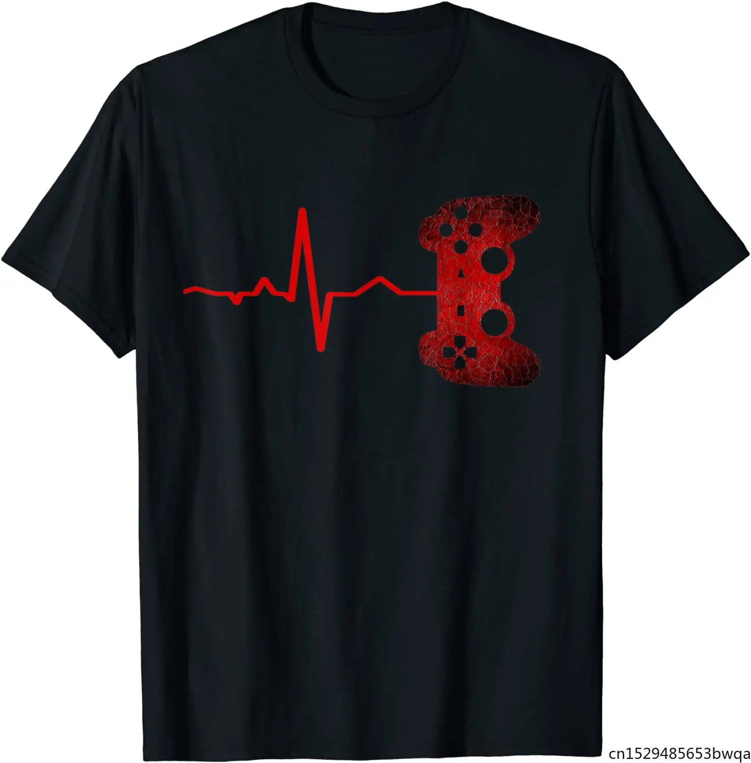 

Gamer Heartbeat Video Games Gaming Boys Teens Men T-Shirt Unisex Tee