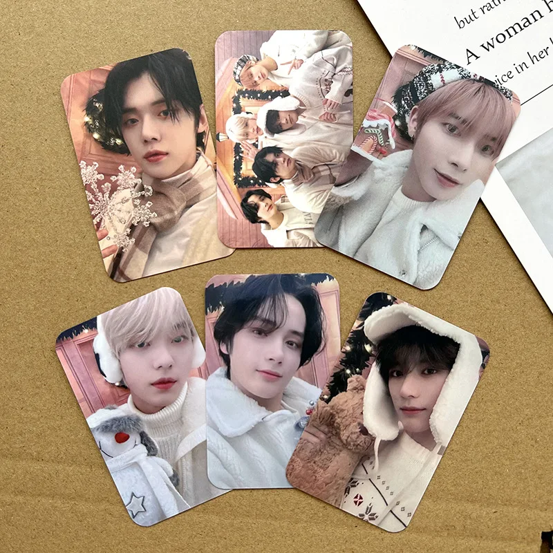 6 шт. Kpop фотокарты TXT искушение замораживание альбом четверг детская ломо-карта BEOMGYU SOOBIN YEONJUN TAEHYUN Kpop аксессуары (art.: 3920c092f4e5c) - 3920c092f4e5c