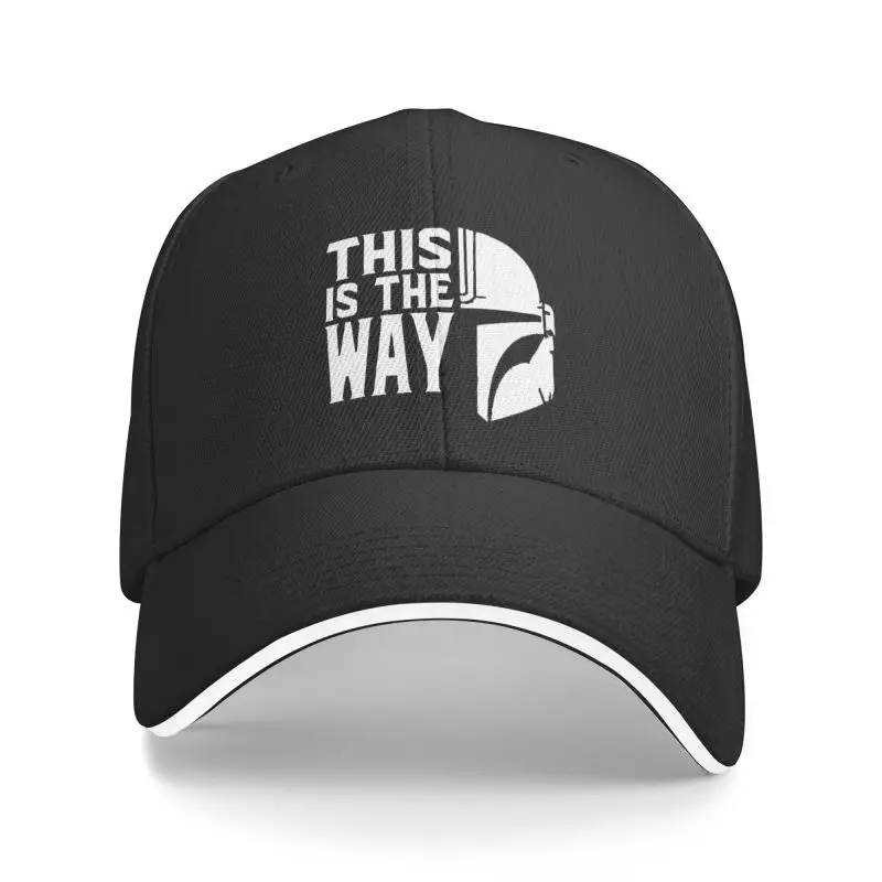 

Custom This Is The Way Baseball Cap Sports Women Men's Adjustable Mandalorian TV Series Dad Hat Autumn