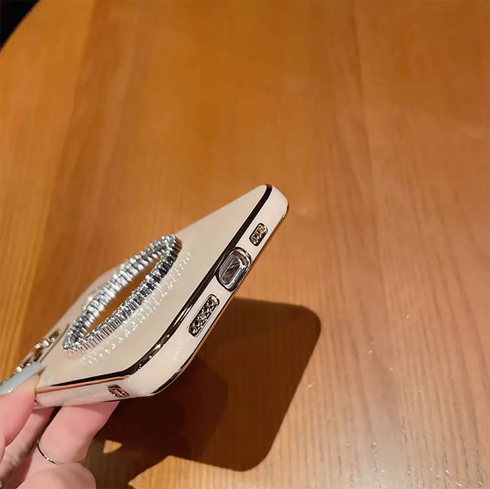 Чехол для телефона с кроличьими ушками и зеркалом макияжа Samsung Galaxy Wide 6 A13 5G A04s