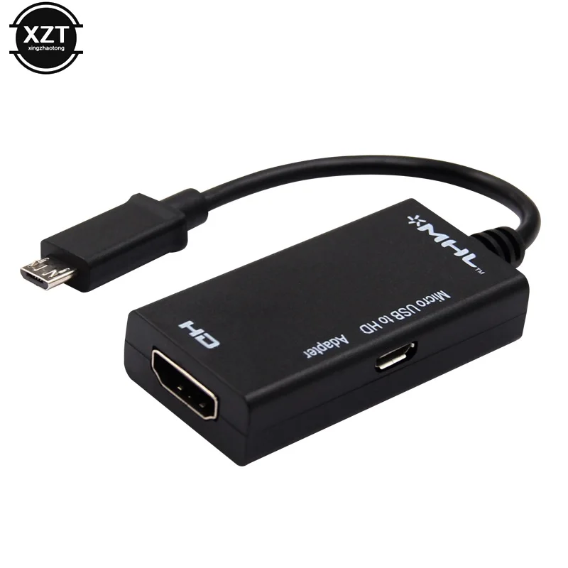 Микро-USB 2 0 MHL к HDMI-совместимый кабель HD 1080P для Android Samsung HTC LG конвертер мини микро USB