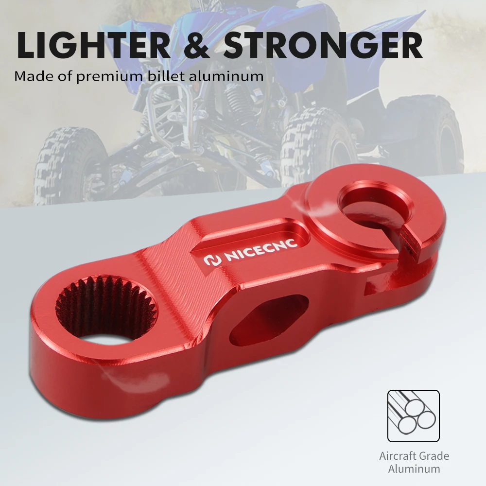 NiceCNC ATV для YAMAHA YFZ450R YFZ 450R 450 R 2009-2023 Тяговая муфта трос держатель кронштейн