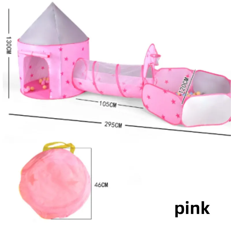 Детский игровой домик 3в1 Pink Blue