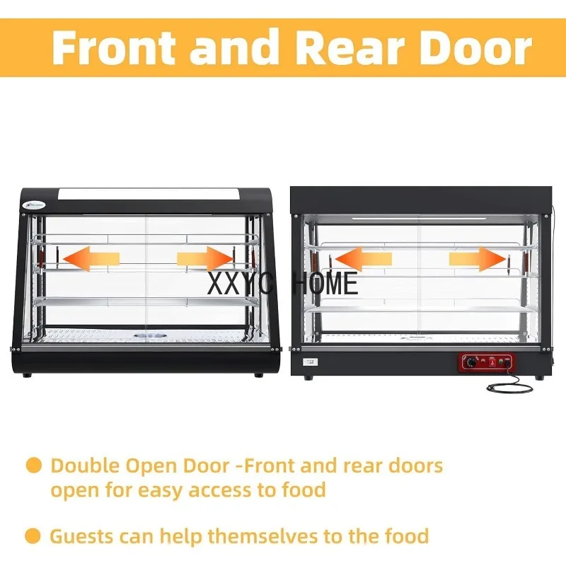 Коммерческий подогреватель пищи столешница пиццы дисплей для кондитерских