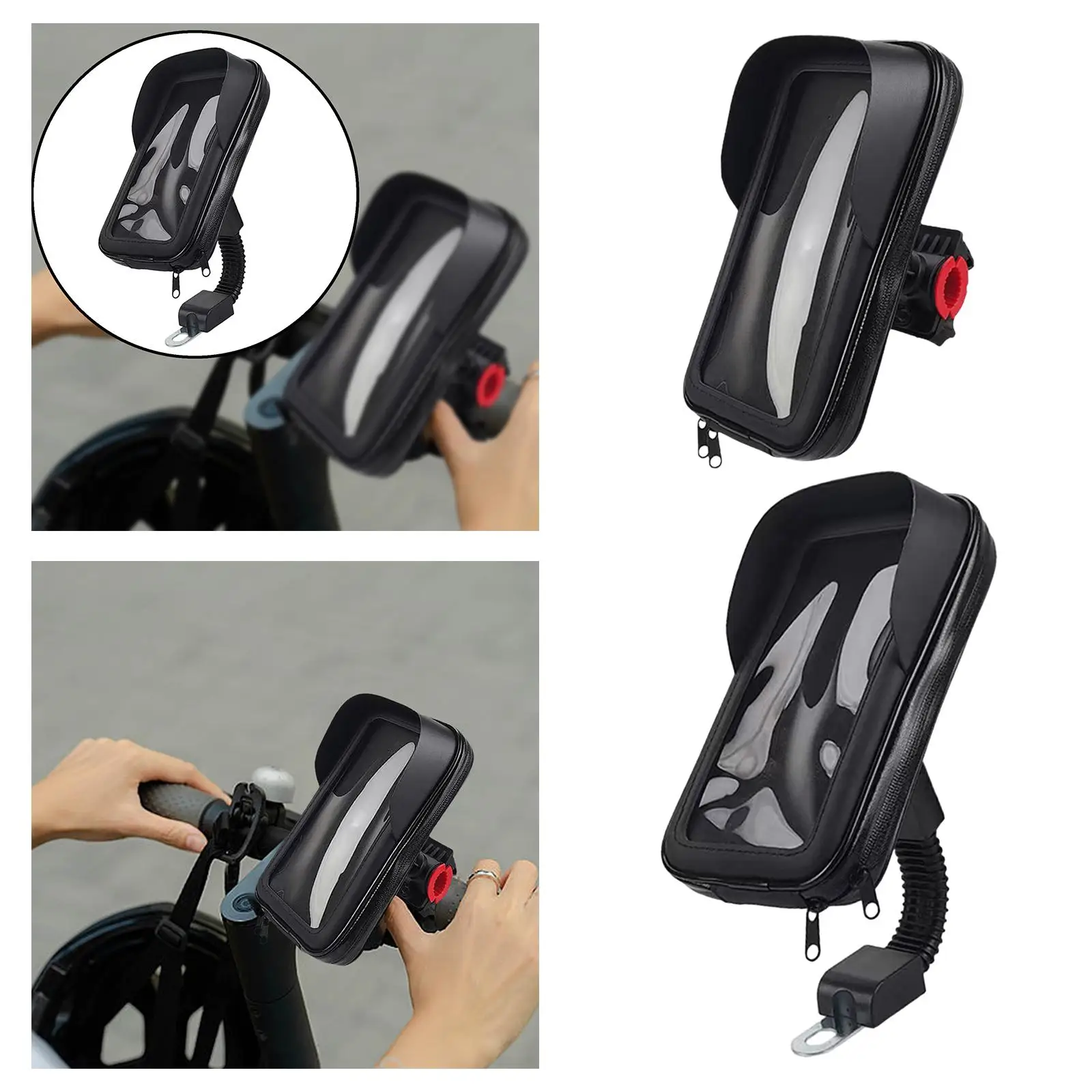 Держатель для телефона на мотоцикле водонепроницаемая сумка вращающаяся 360