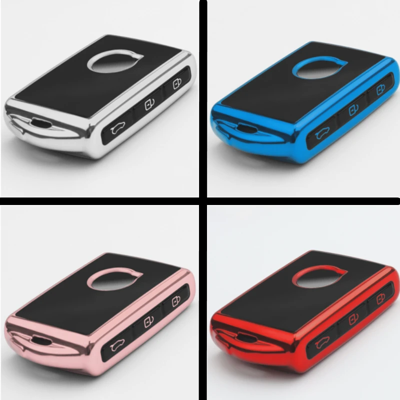 

FLYBETTER TPU 3Button Smart Key Case Cover For Volvo S90 XC40 XC60 XC90 V60 V90