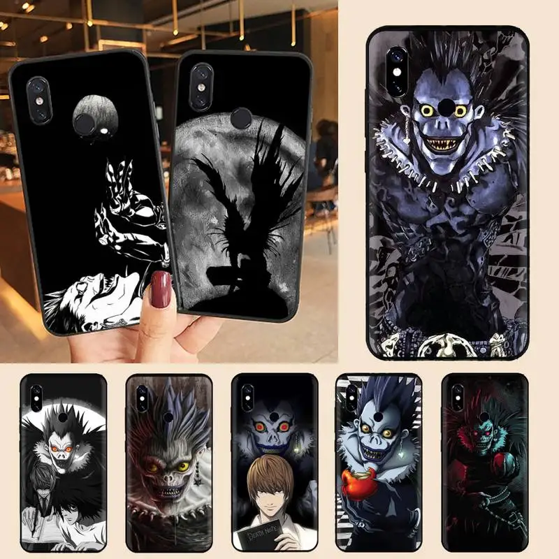 

Ryuk Death Note anime Phone Case For Xiaomi Redmi note 7 8 9 11 t s 10 A pro lite funda shell coque cover