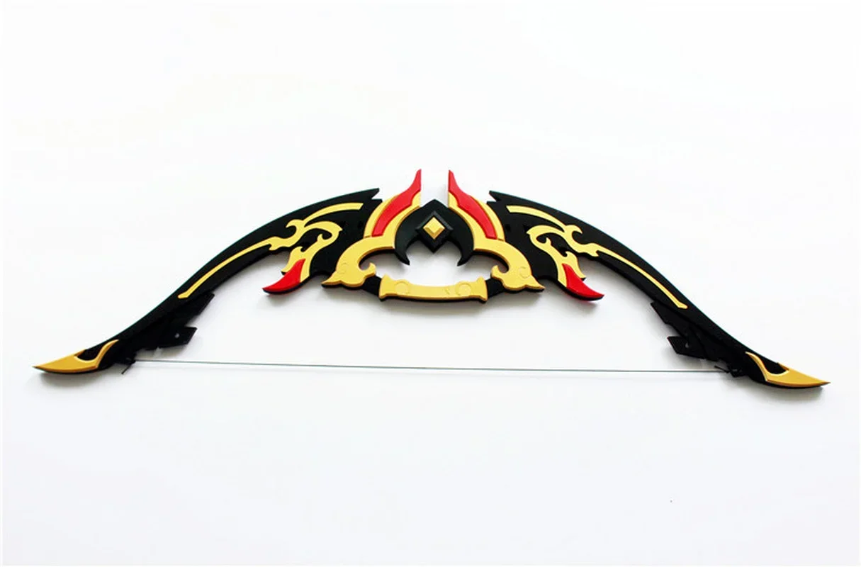 Genshin Impact Tartaglia Bow Rust rekwizyty do cosplay broń Halloween karnawał fantazyjne przyjęcie zabawki urodziny prezenty