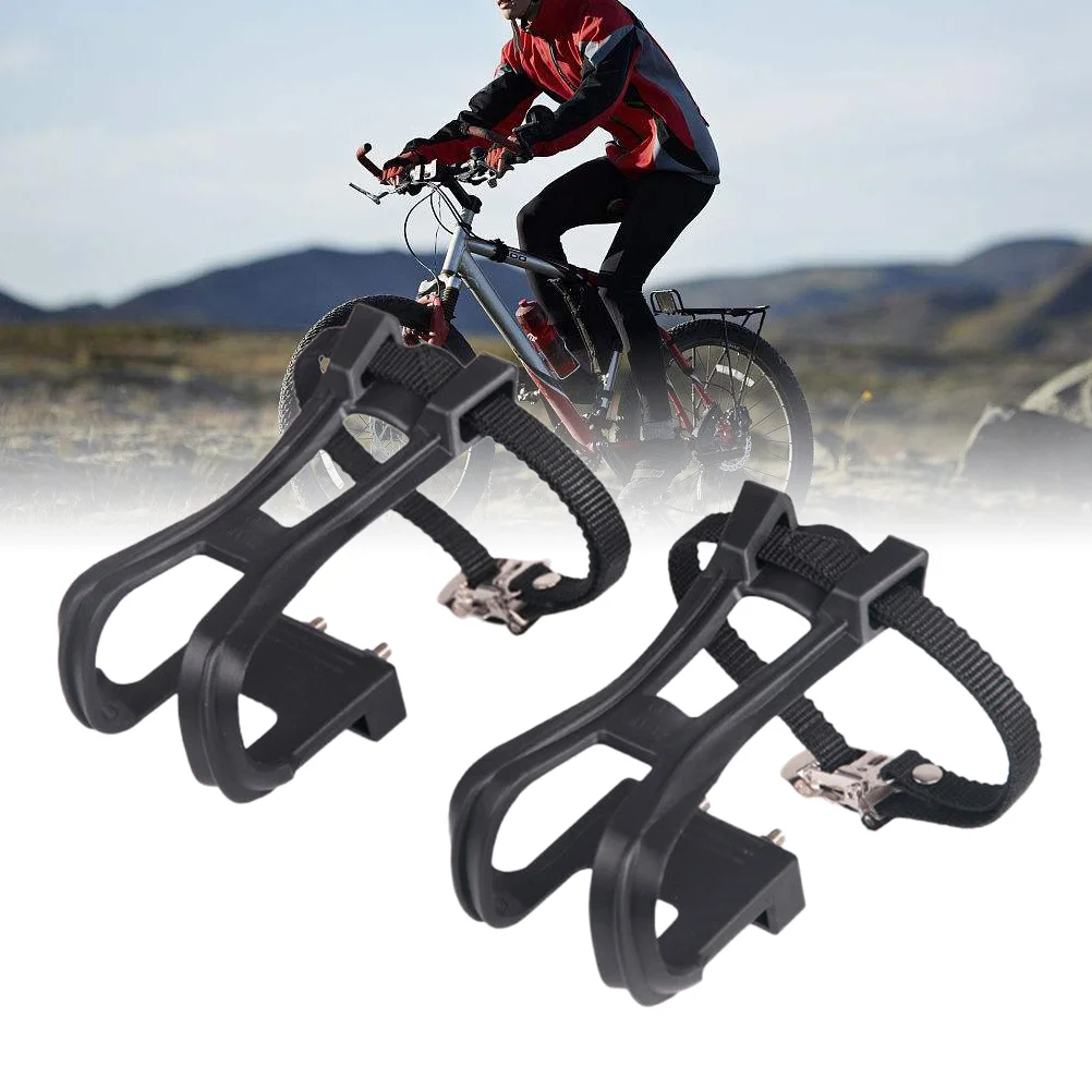 

1 Pair of Cycling Pedal Toe Clip Cycle Bike Accessories Toe Clips for Bike Pedals Nylon Bike Pedal Toe Clip Bike Pedal Toe Clip